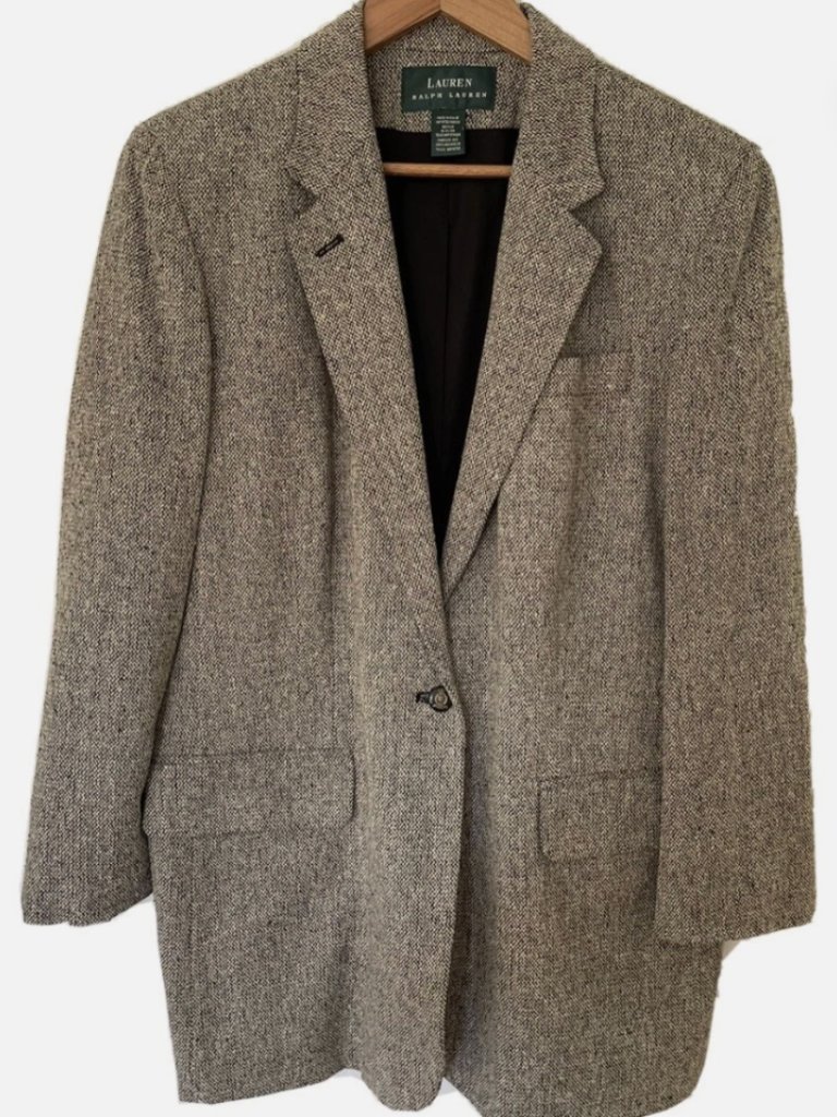Lauren Ralph Lauren Vintage Herringbone Blazer